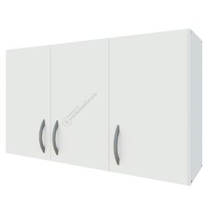 Alacena Cocina Armada 100cm - 3 Puertas - Estante Regulable