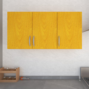 Alacena Organizador Cocina Armada 120cm - 3 Puertas - Estante Regulable